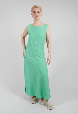 Fedra Flared Dress in Seafoam