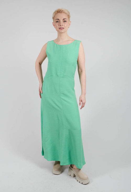 Fedra Flared Dress in Seafoam
