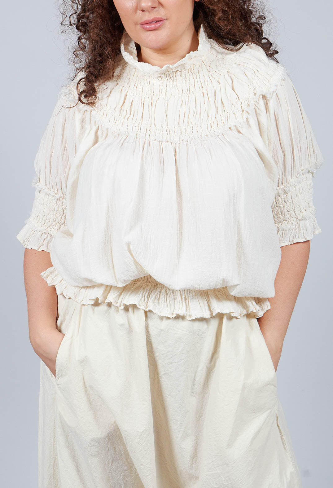 Feminatur Shirt in Schnee