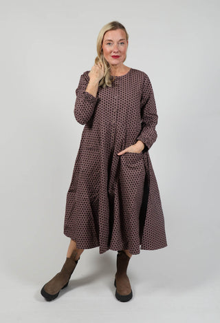 Filippa Dress in Dark Mauve