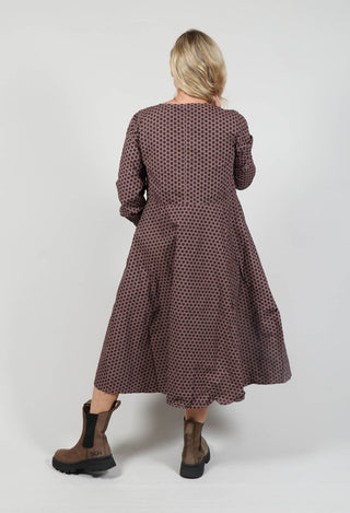 Filippa Dress in Dark Mauve