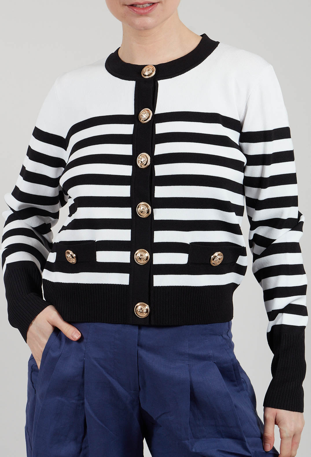 Floride Gilet Maille In Noir