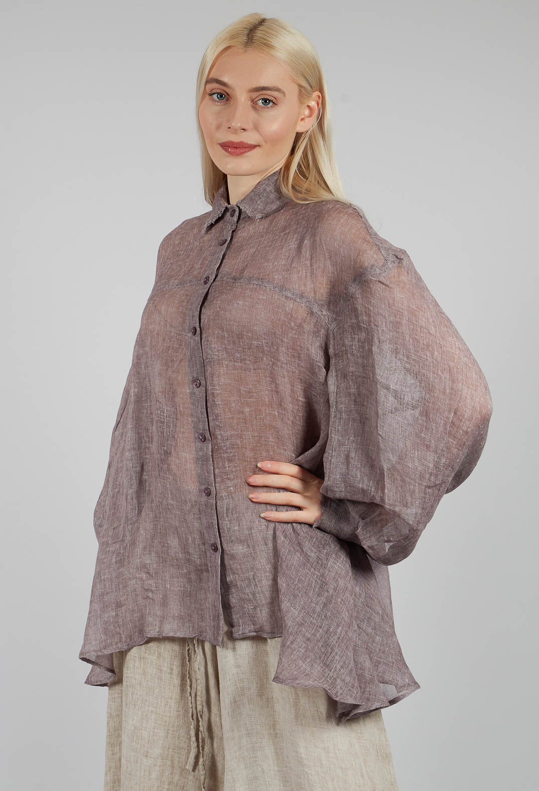 Flory Shirt in Purple