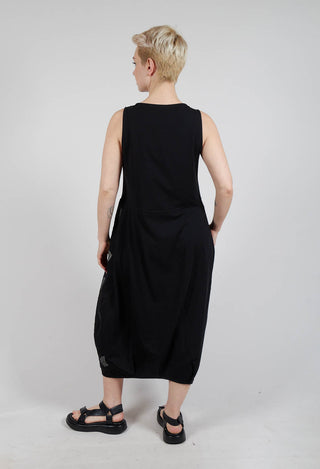 Folle Dress in Nero