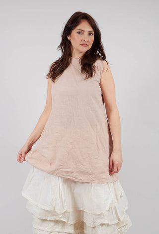 Gabin Tunic in Cotton Raye Rose