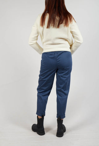 Geisha Long Trousers in Dark Night