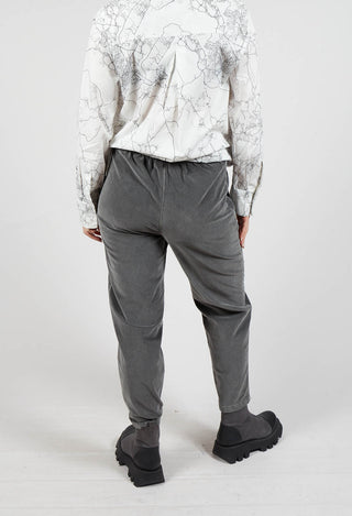 Geishan Long Trousers in Anthra