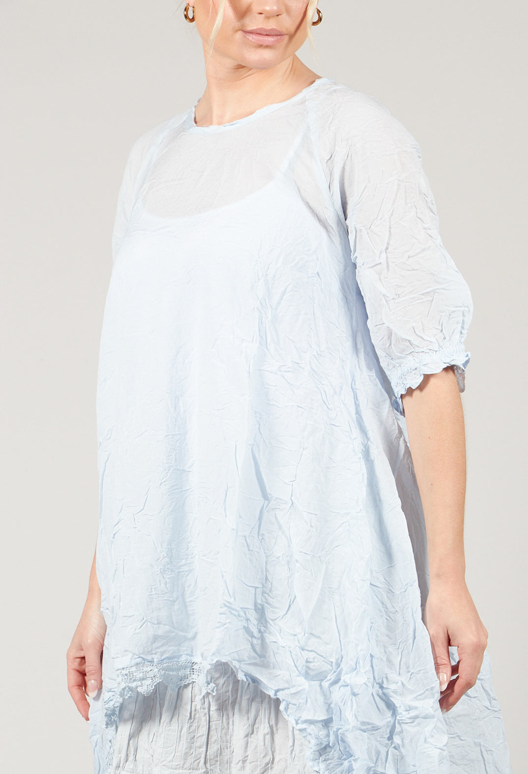 Gerd Blouse in Ice Blue