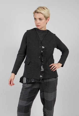 Gevda JQ Waistcoat in Antracite