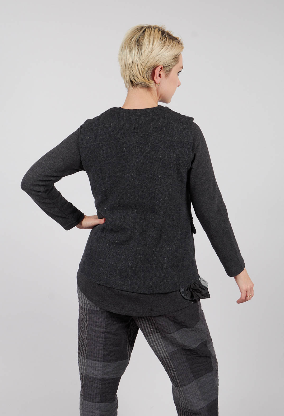 Gevda JQ Waistcoat in Antracite