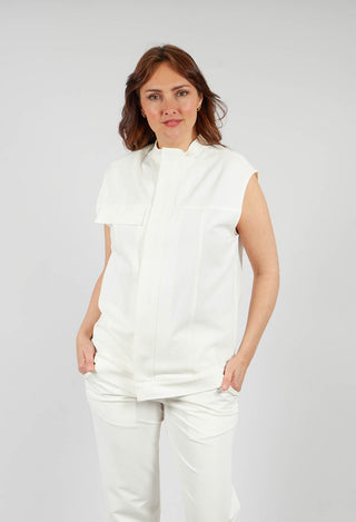 Gillet in Off White
