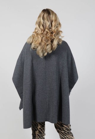 behind shot of lady wearing a jumper in anthra
