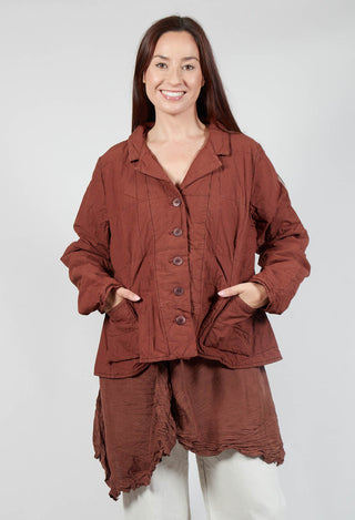 Goldselt Jacket in Mudcloth