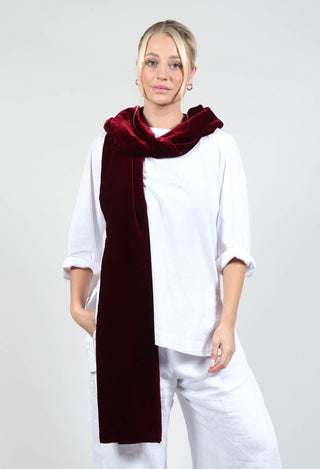 Gypsy Plain Scarf in Wine