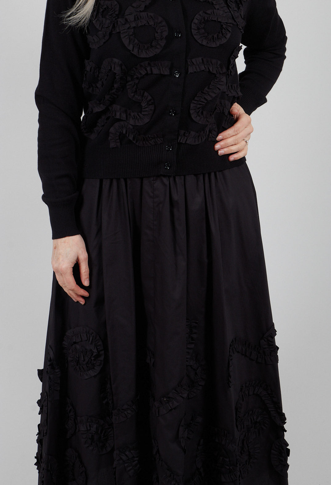 Gypsy Skirt in Nero