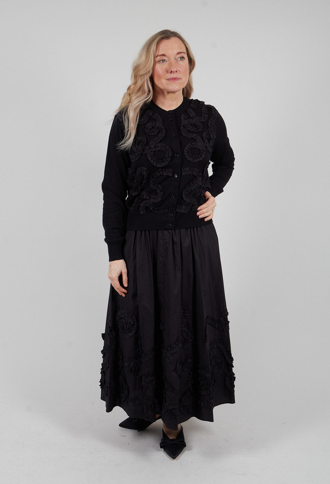 Gypsy Skirt in Nero