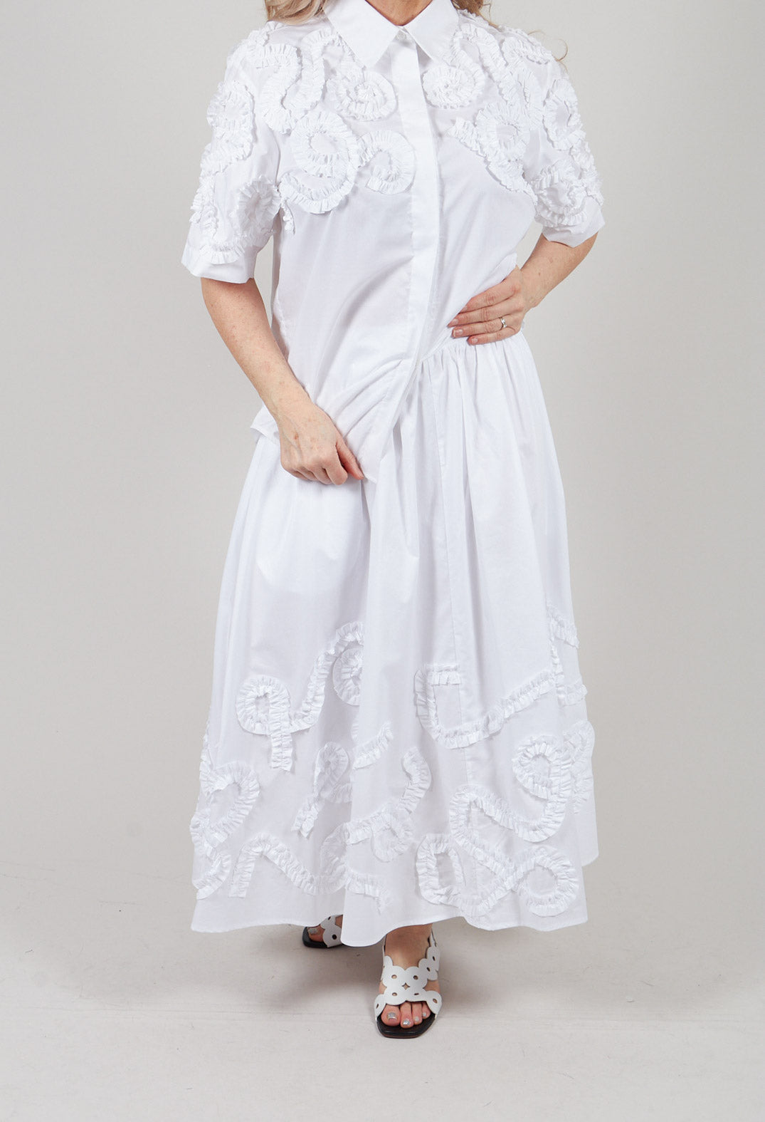 Gypsy Skirt in Off White