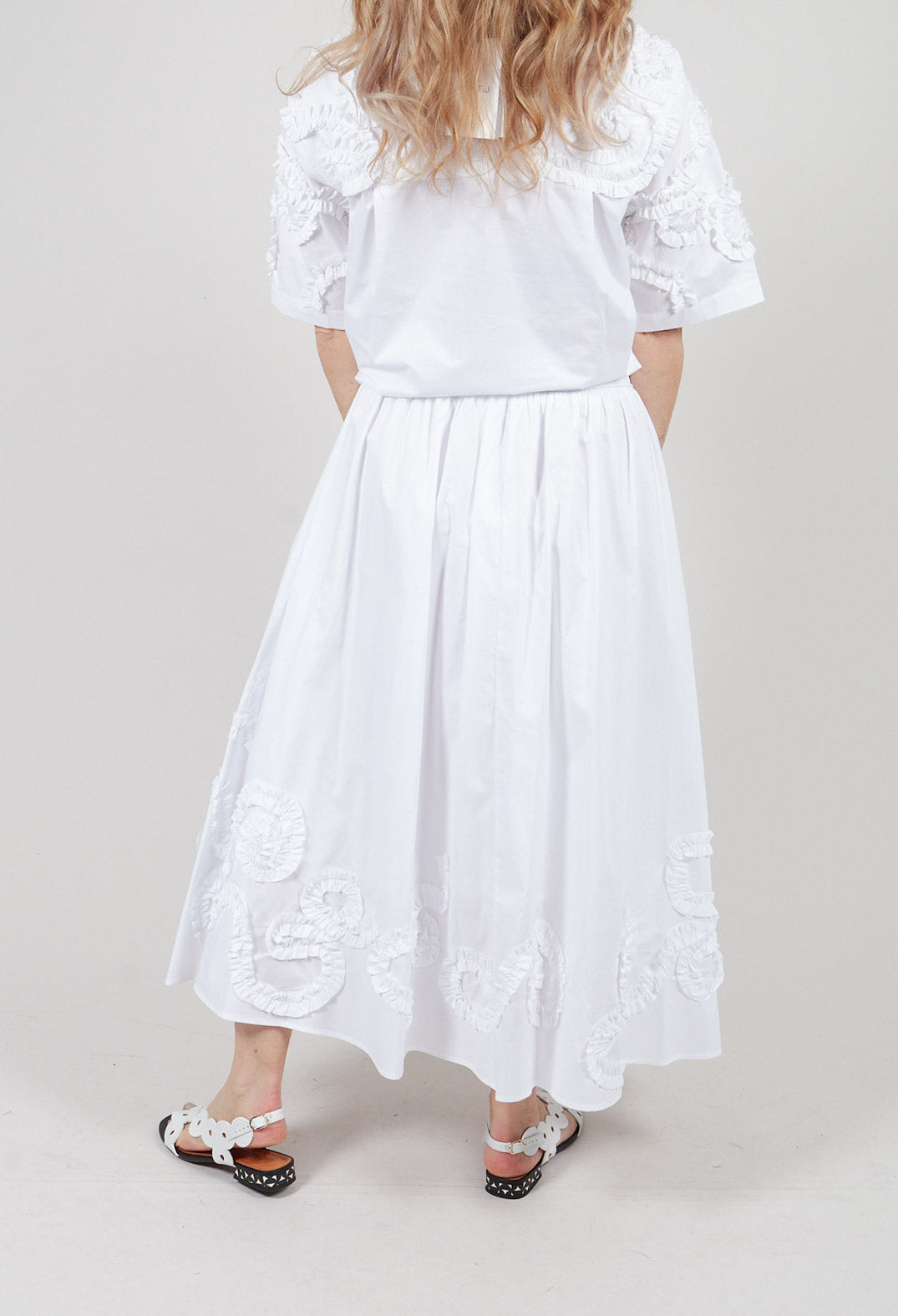 Gypsy Skirt in Off White