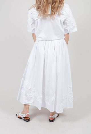 Gypsy Skirt in Off White