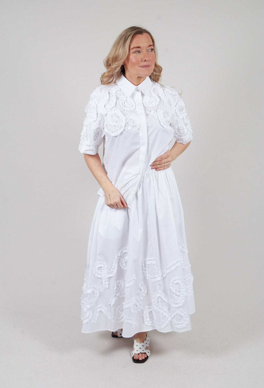 Gypsy Skirt in Off White