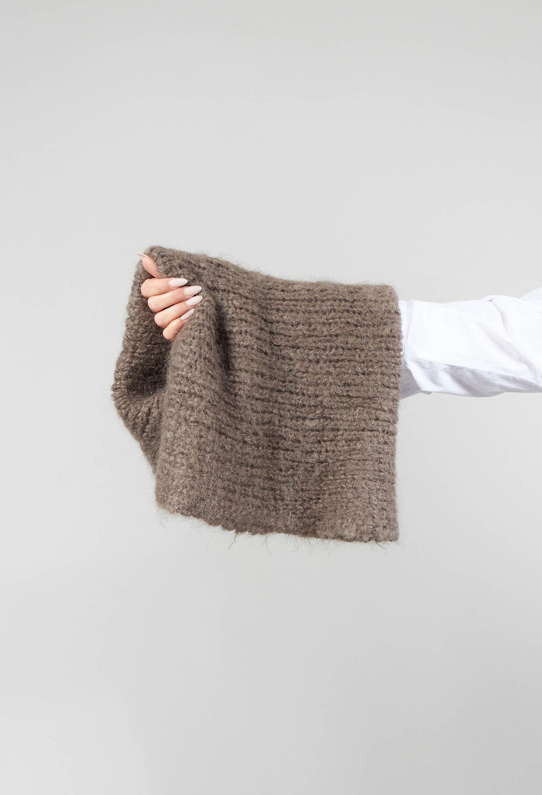 Chunky Woollen Snood in Ficelle