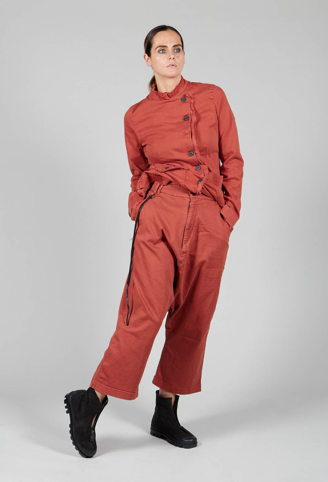 Hang Loose Trousers in Picante