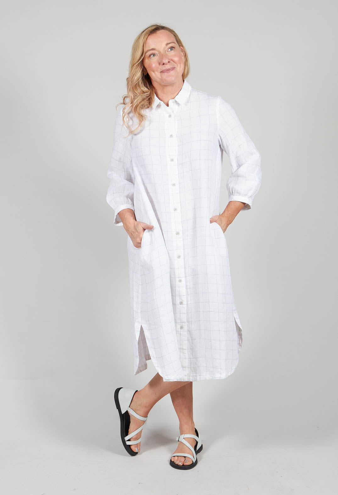 Harfang Dress in White