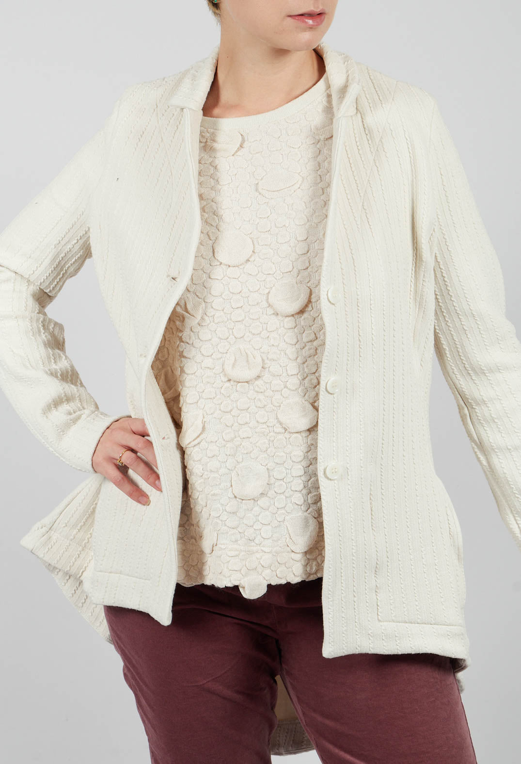 Haring C Jacket  in Luna