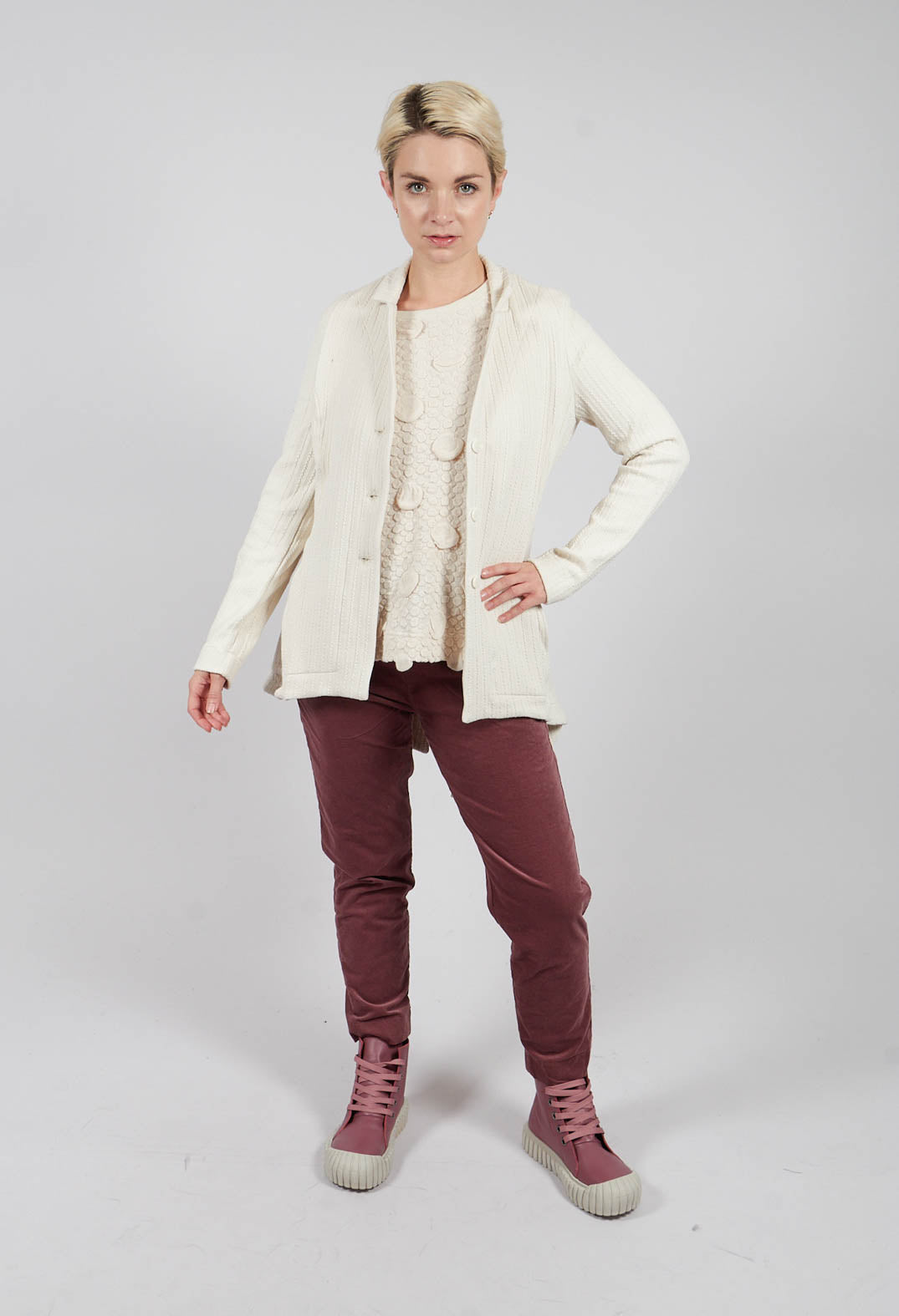 Haring C Jacket  in Luna