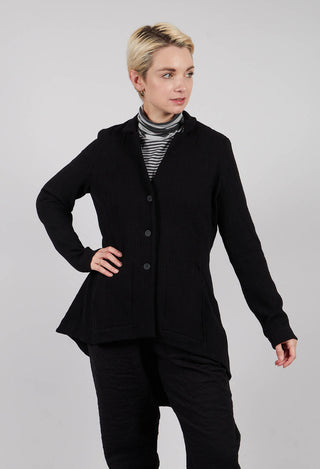 Haring C Jacket  in Nero