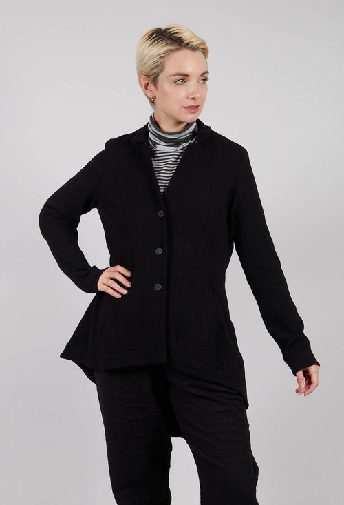Haring C Jacket  in Nero