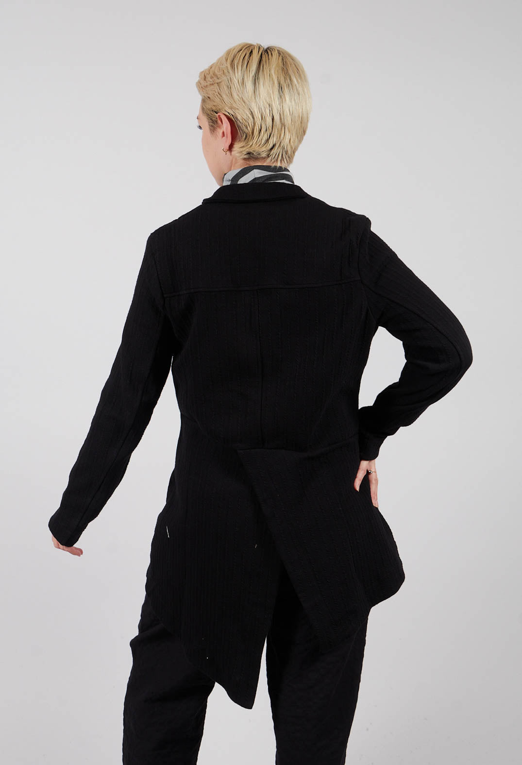 Haring C Jacket  in Nero