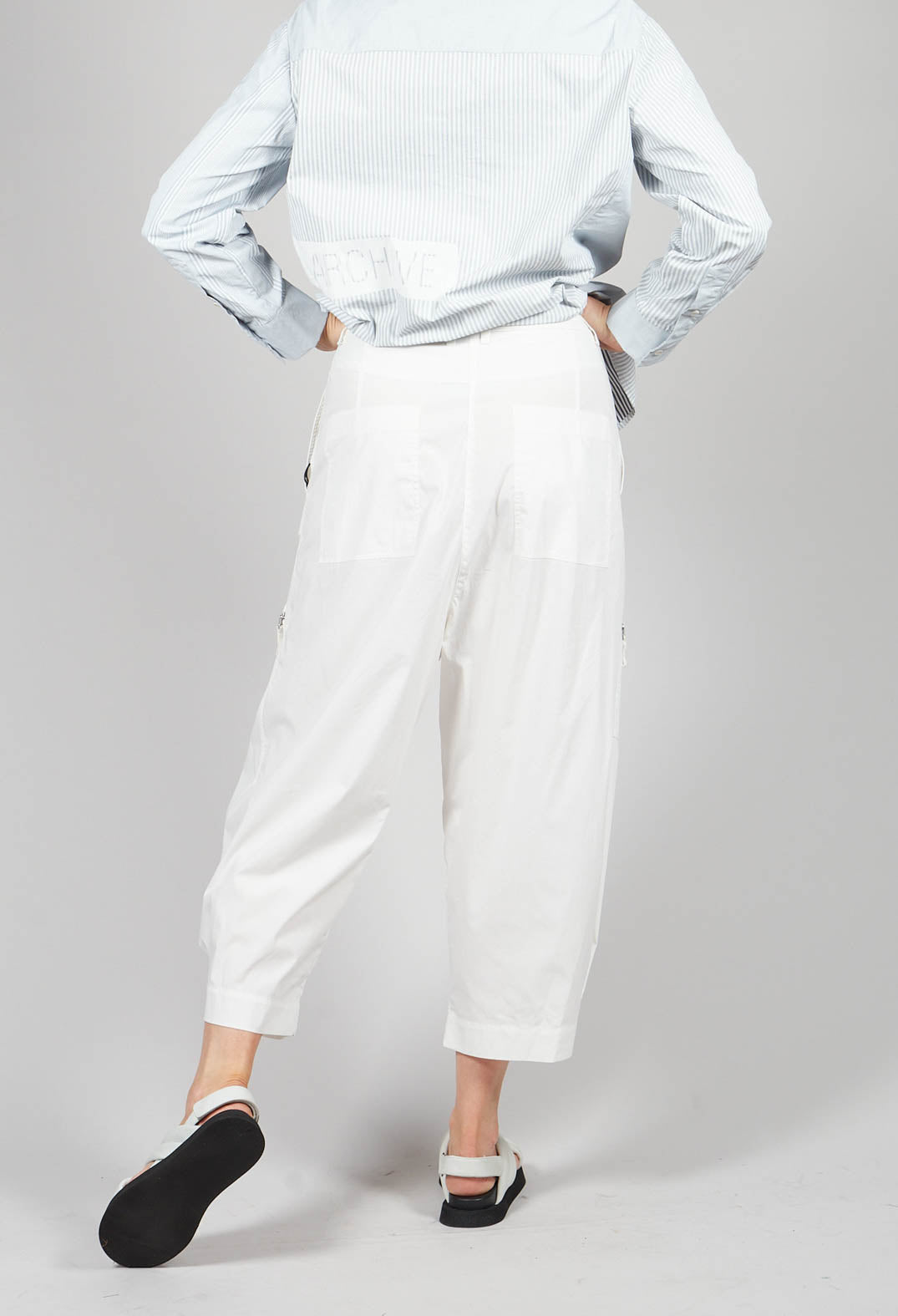 Haro Trouser In Off White