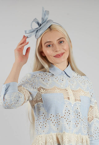 Headband Fascinator in Bluebell