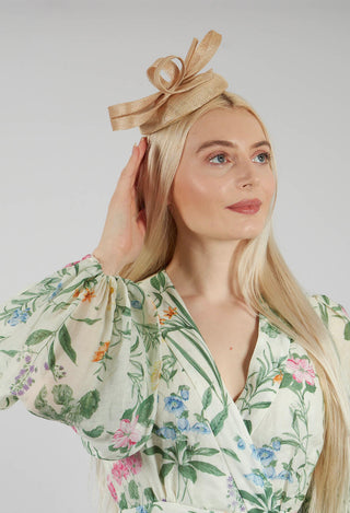 Headband Fascinator in Champagne