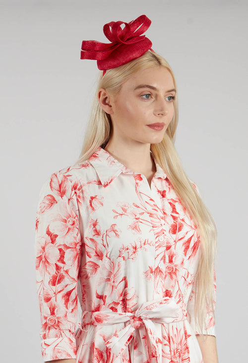 Headband Fascinator in Tulip