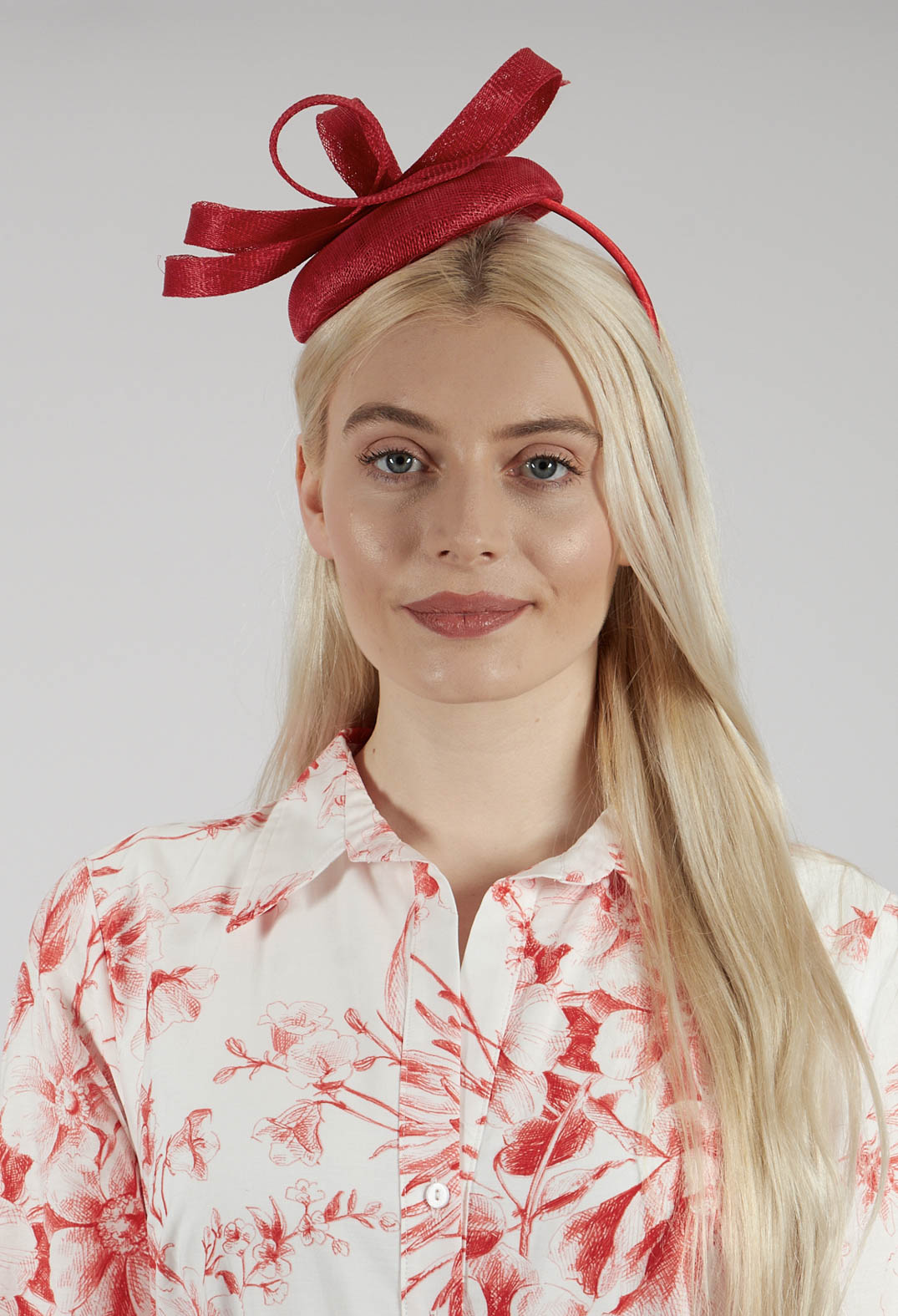 Headband Fascinator in Tulip
