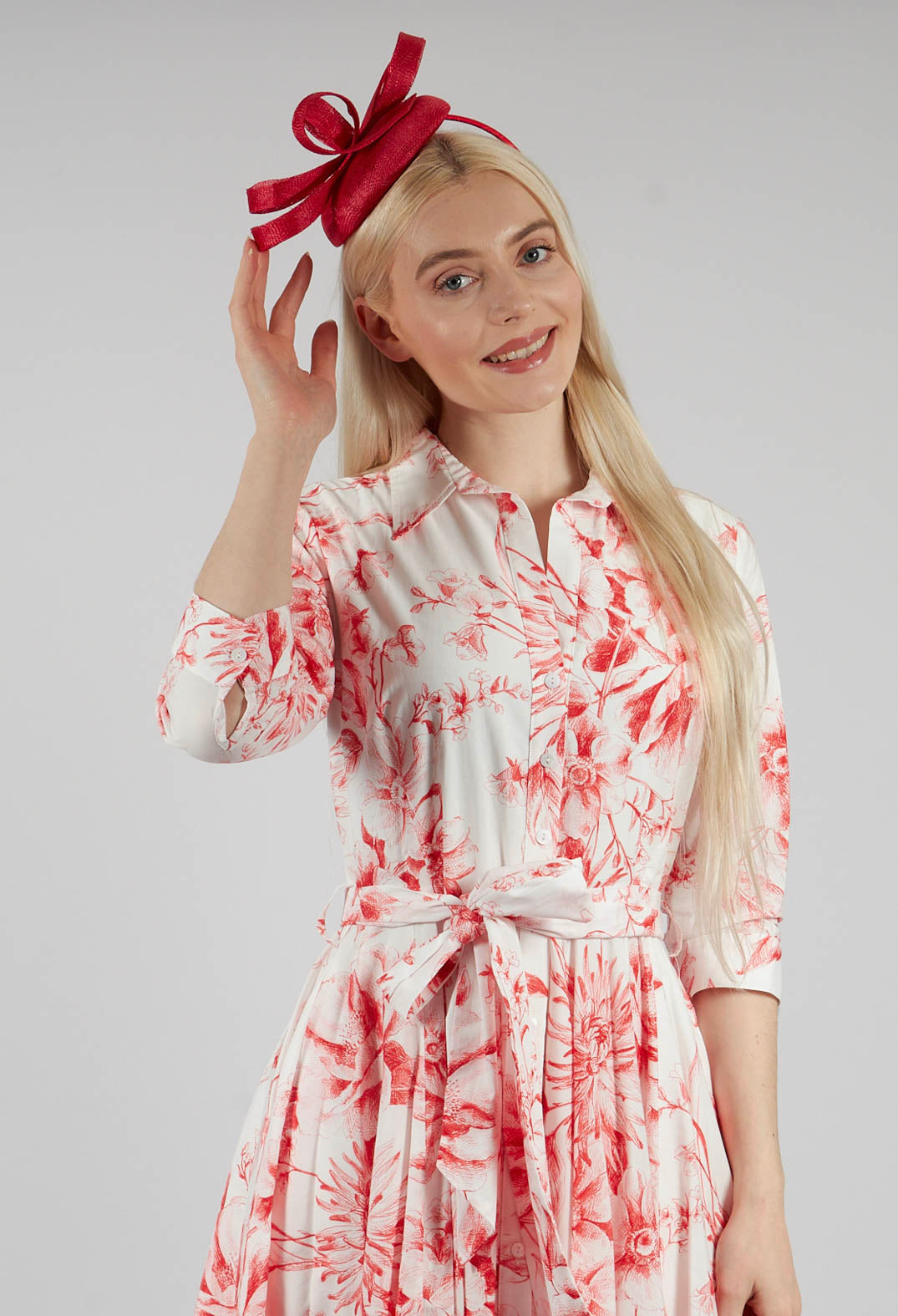Headband Fascinator in Tulip