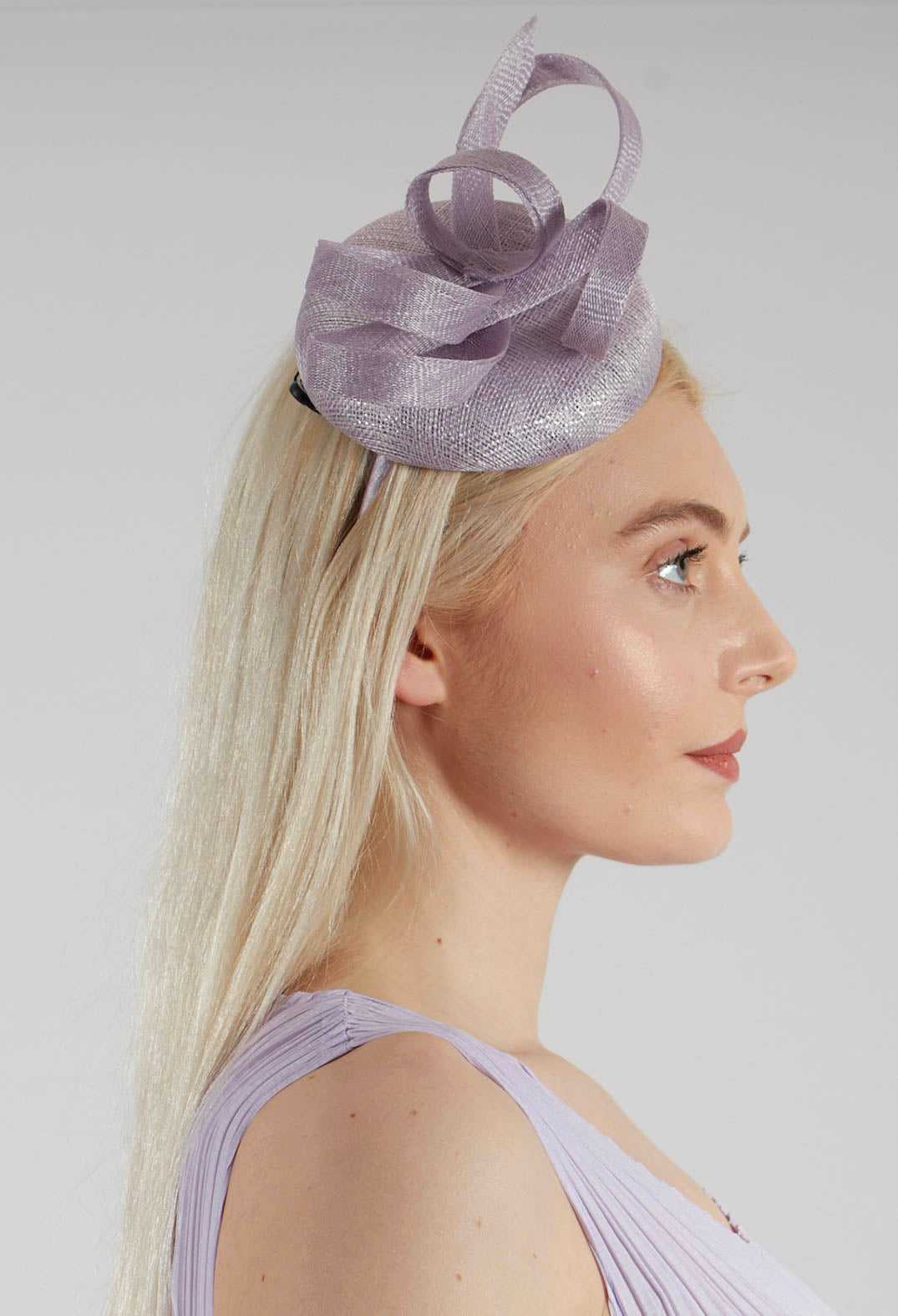 Headband Fascinator in Wisteria