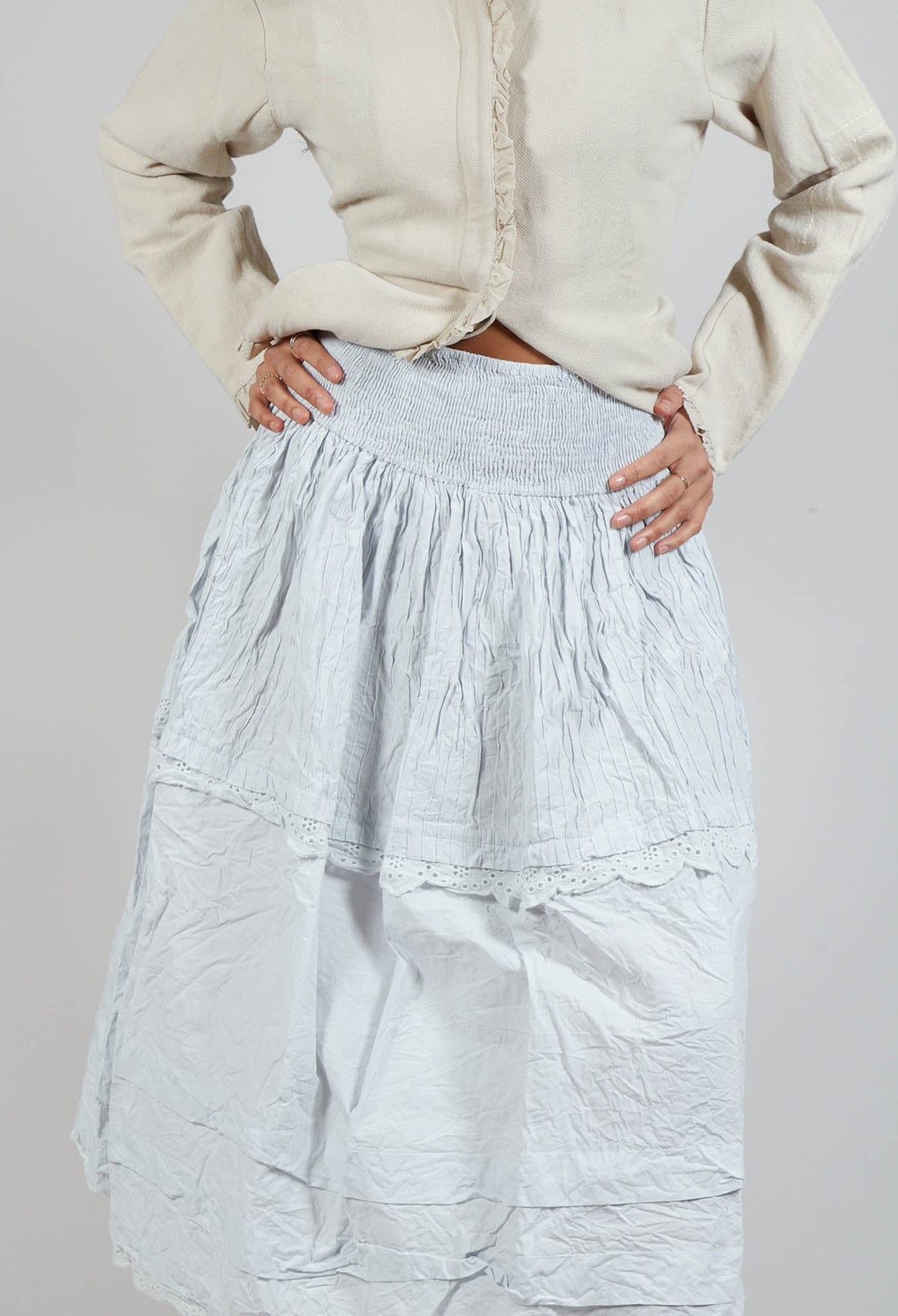 Hedvig Skirt in Ice Blue