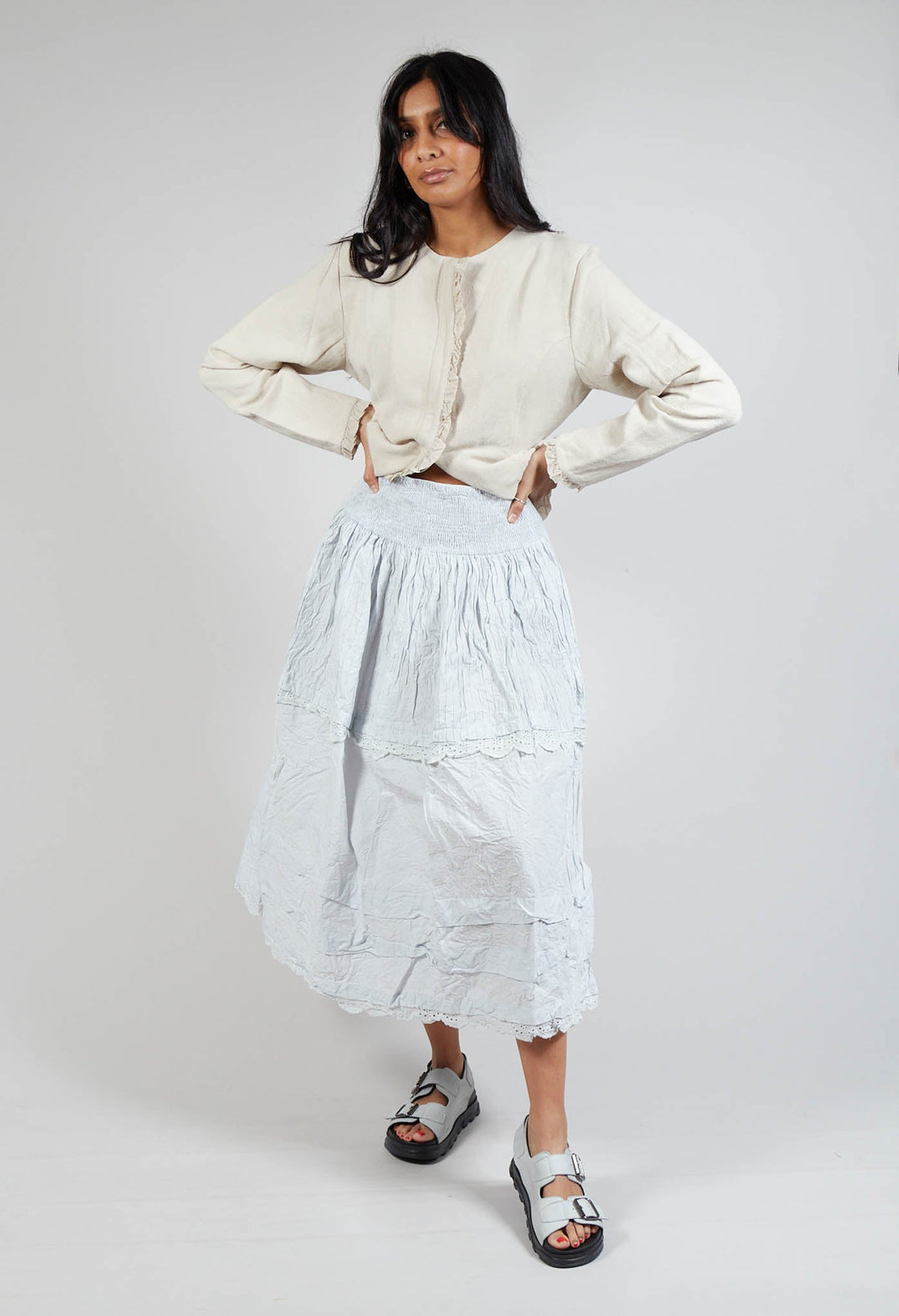 Hedvig Skirt in Ice Blue