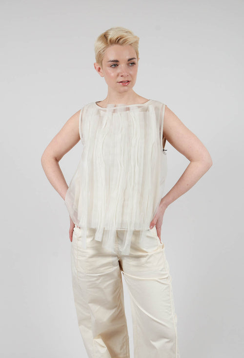 Her Top in Off White