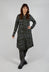 Hooded Jersey Coat in Jungle Shiny Print