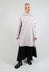 Hooded Jersey Dress in Beige