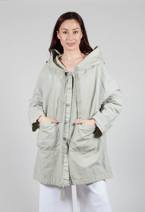 Hooded Parka CC in Almond