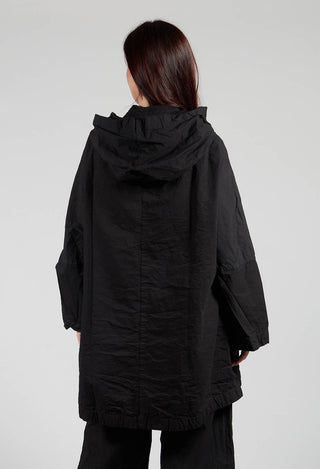 Hooded Parka CC in Black