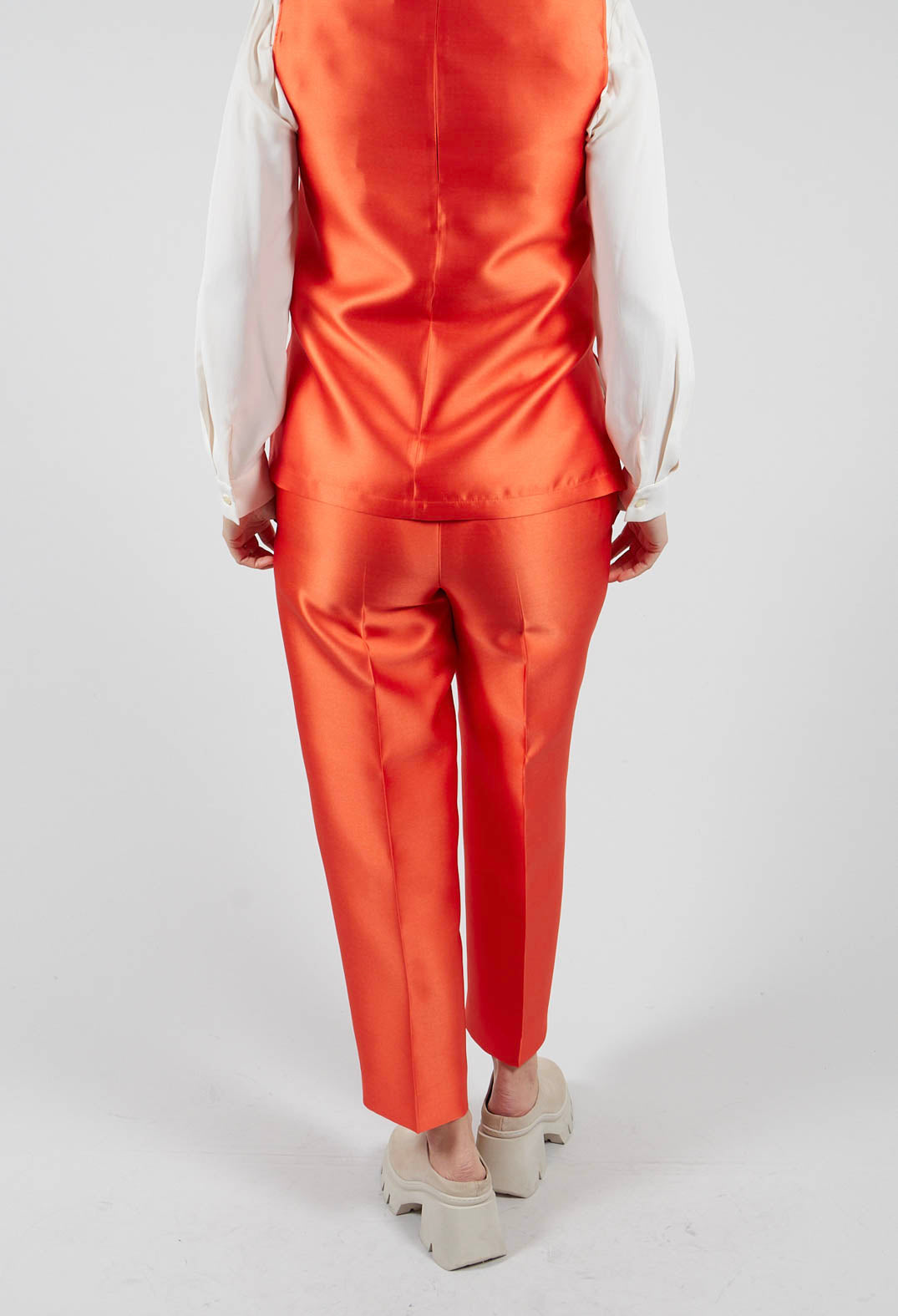 Hopper Straight Duchesse Trousers in Koi