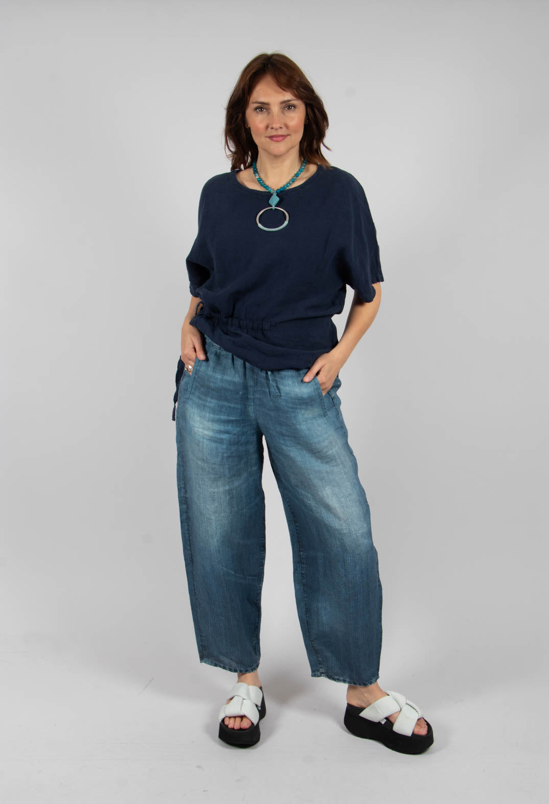 Maba Shirt in Dark Blue