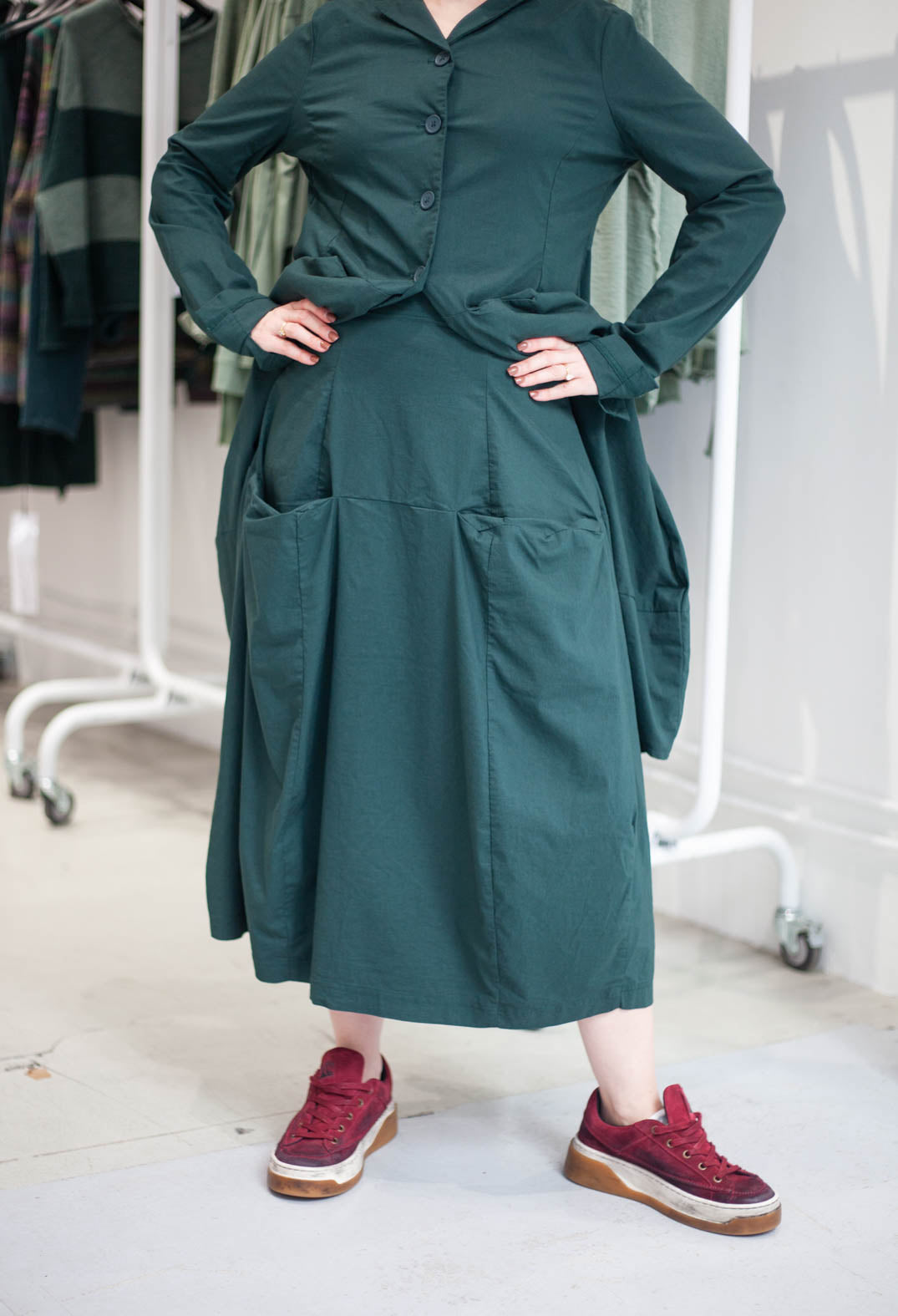 PRE-ORDER - Tulip Skirt in Lava (Pictured in Forest) - 3630309