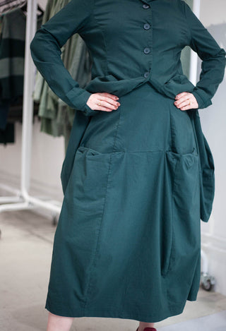 PRE-ORDER - Tulip Skirt in Black (Pictured in Forest) - 3630309